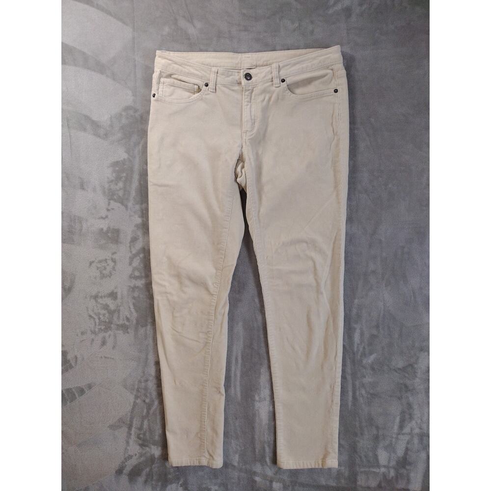 Patagonia Corduroy Pants Womens 30 Cream Organic Cotton Blend Outdoors Hiking